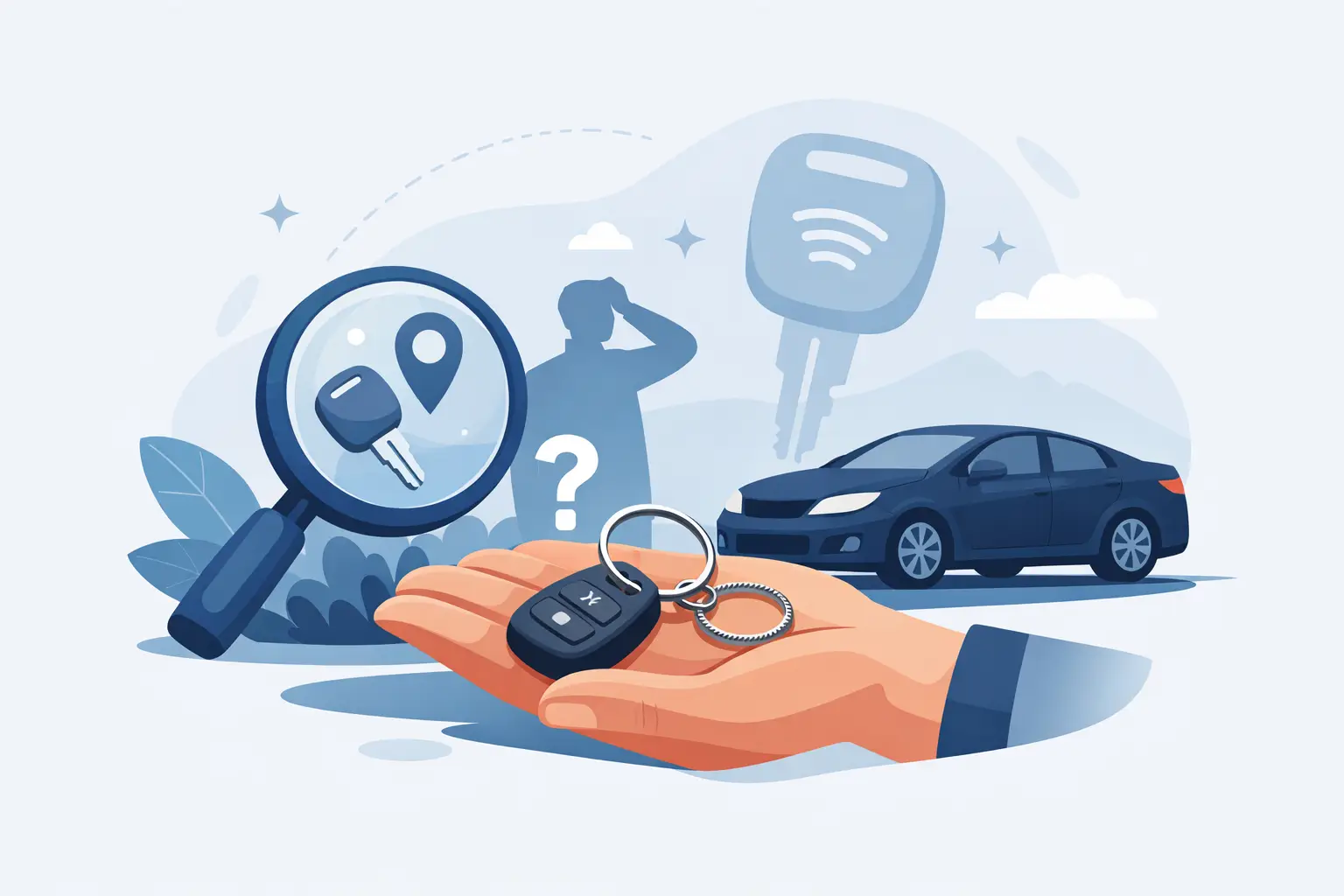 Šta kada izgubite auto ključ