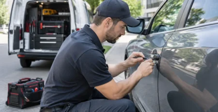 Mobilni ključar za auto - pomoć na adresi