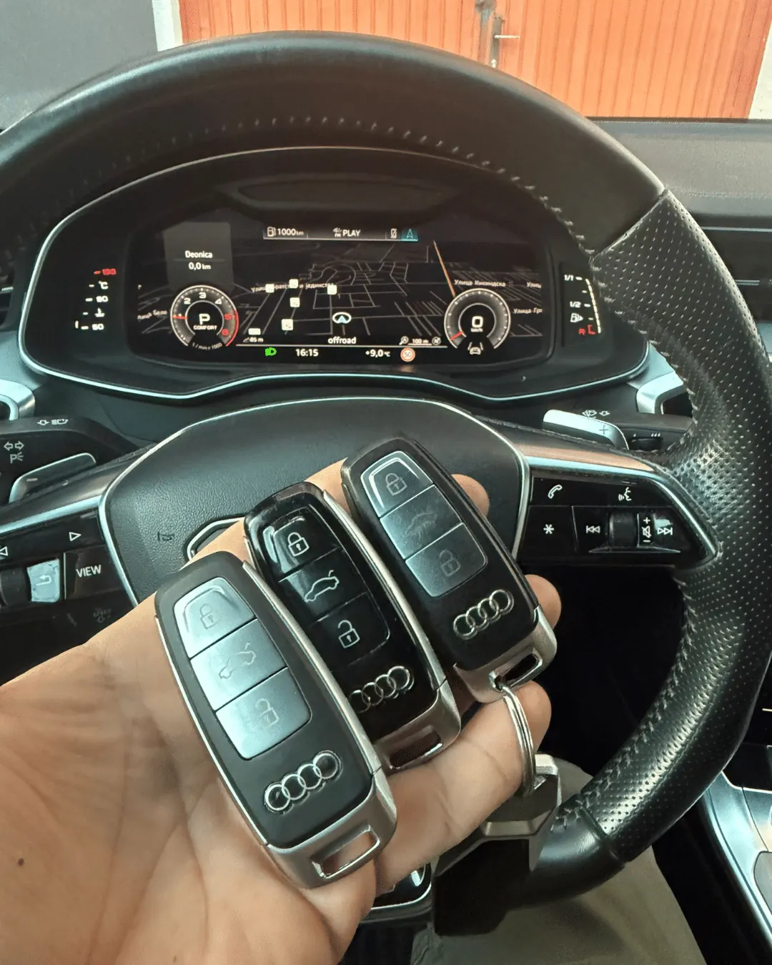 Izrada rezervnog ključa za Audi A6 2020 - MLB platforma - fotografija 2