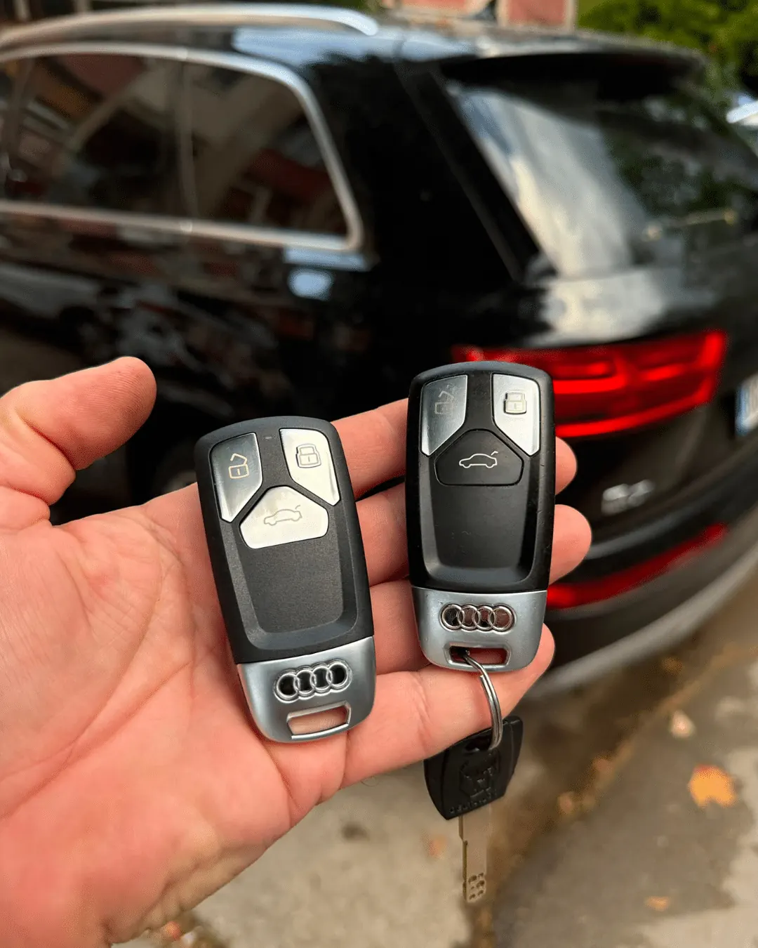 Izrada rezervnog ključa za Audi Q7 2017 - MLB platforma - fotografija 4