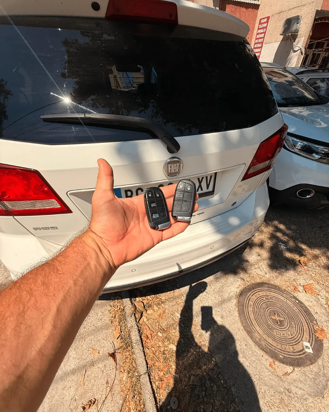 Izrada rezervnog Smart Keyless Go ključa za Fiat Freemont - fotografija 2