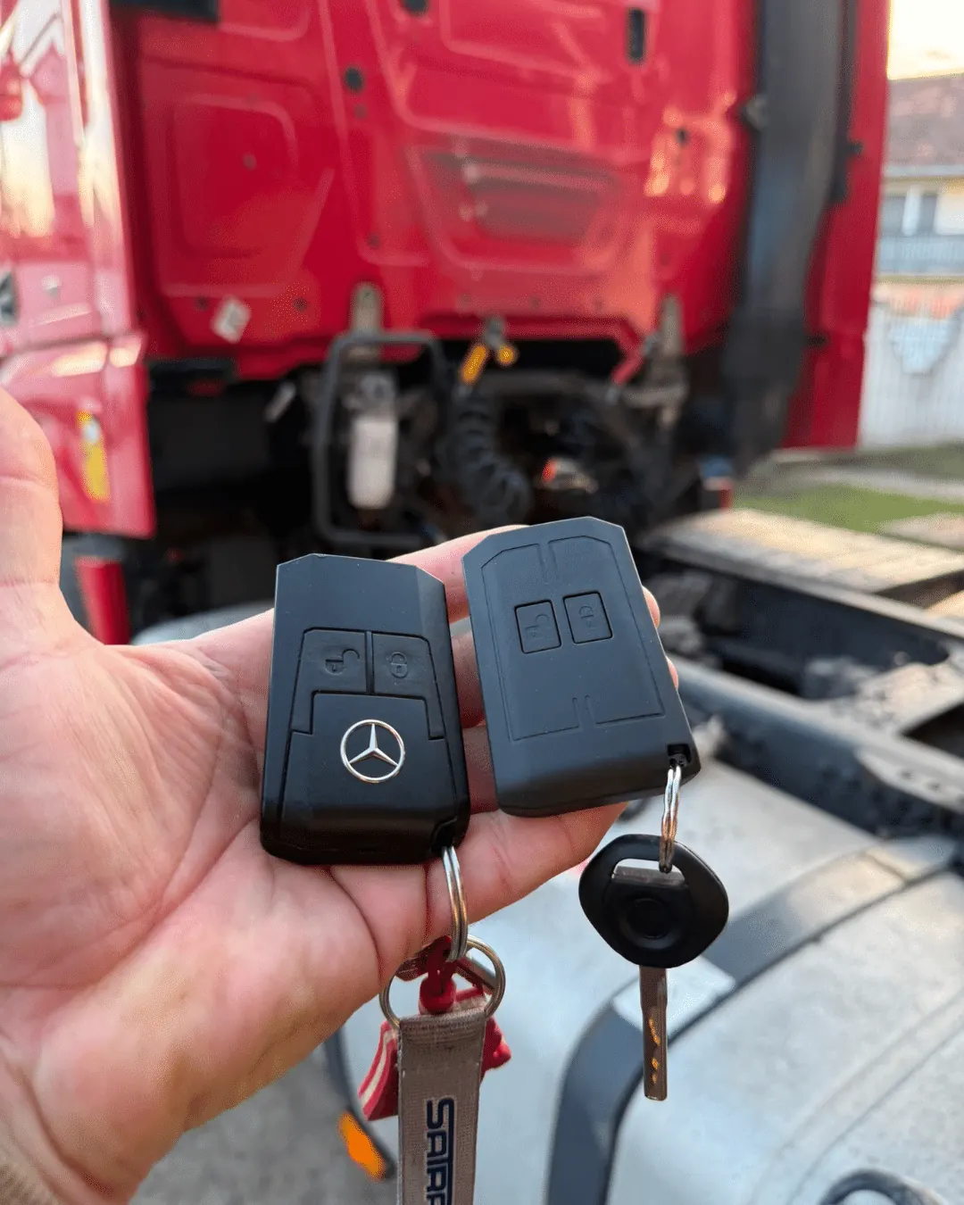 Izrada rezervnog ključa za Mercedes Actros - izlazak na teren - fotografija 5