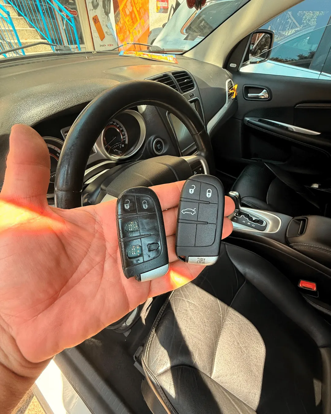 Izrada rezervnog Smart Keyless Go ključa za Fiat Freemont - fotografija 4