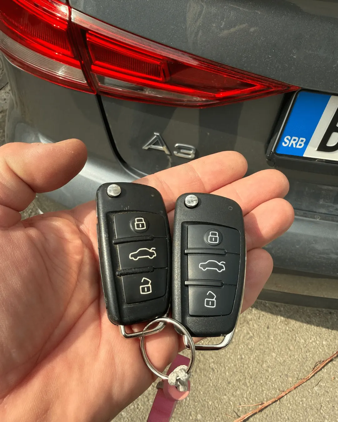 Izrada auto ključa za Audi A3 u Beogradu - fotografija 2