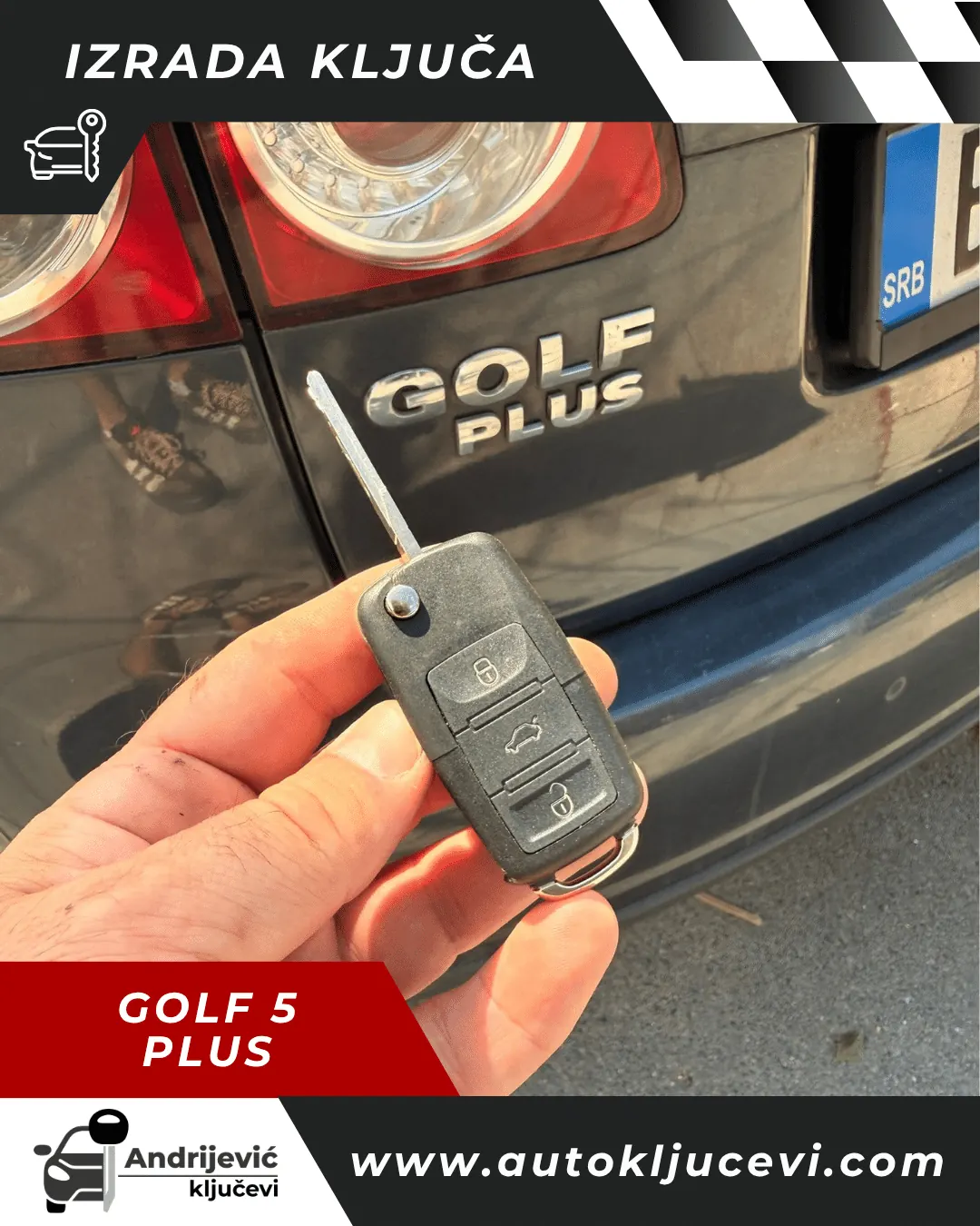 Izrada novih ključeva za dva Volkswagen Golf 5 vozila - kada su izgubljeni svi ključevi - fotografija 5