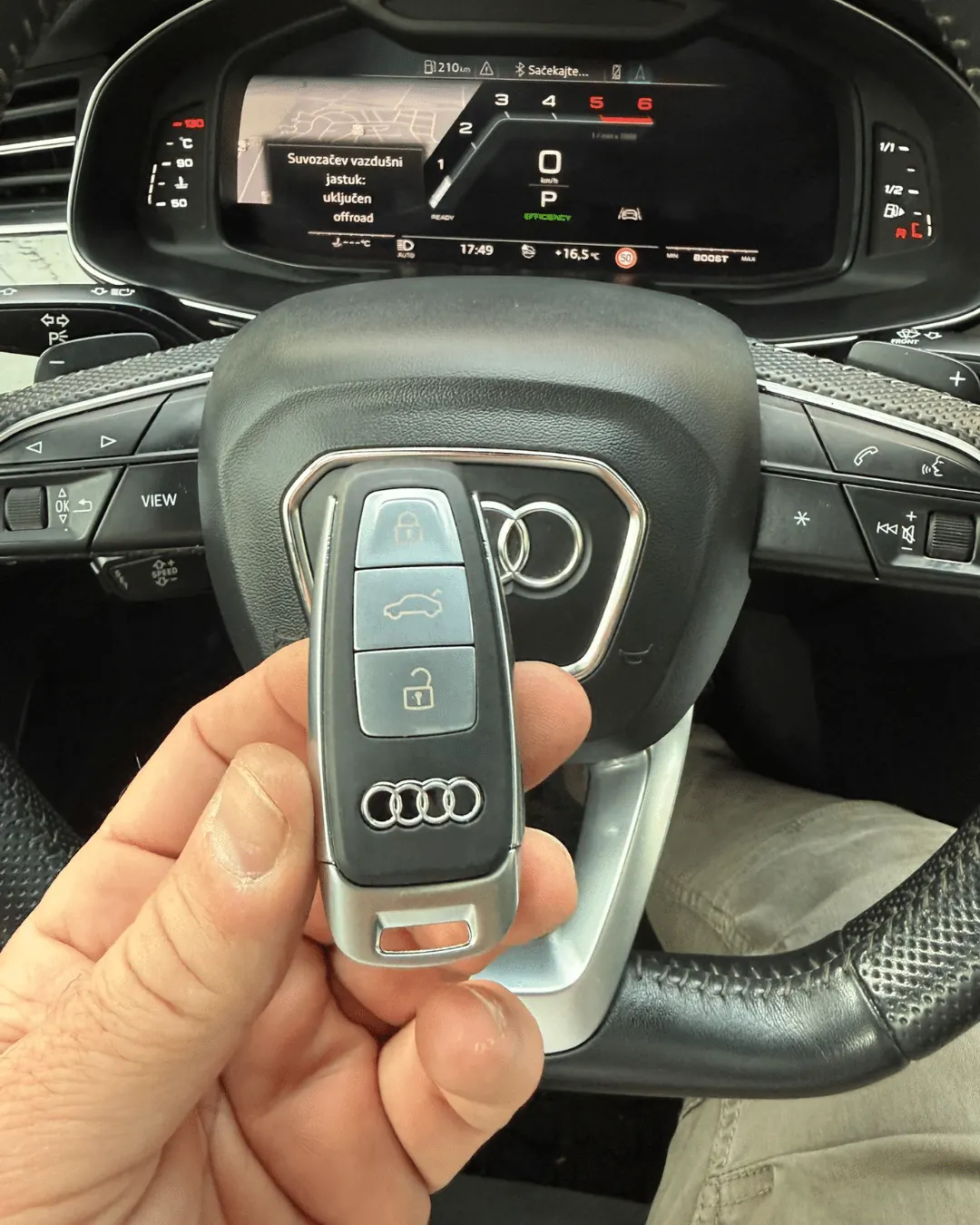 Izrada rezervnog ključa za Audi A6 2020 - MLB platforma - fotografija 4