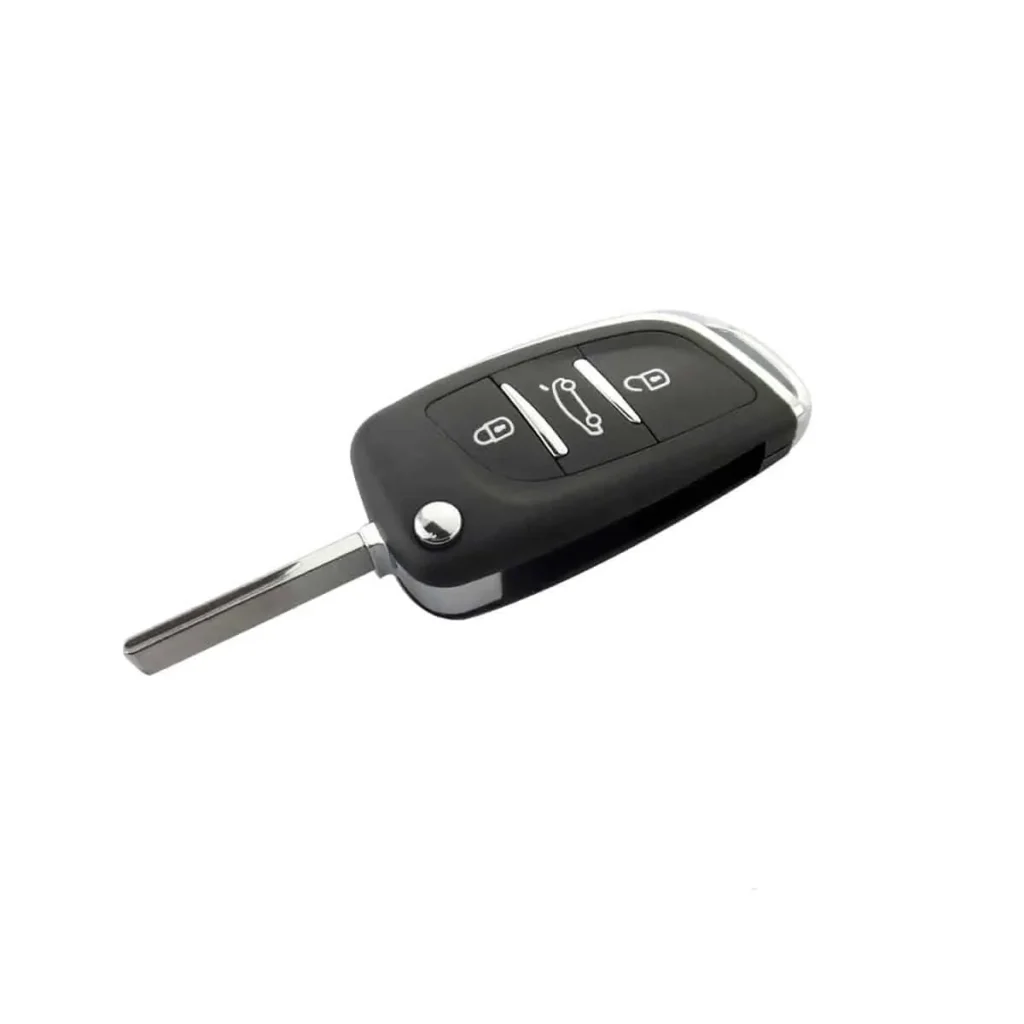 Peugeot 206, 207, 307, 408 / Citroen C2, C4 - daljinski ključ ID46 433 MHz (aftermarket)