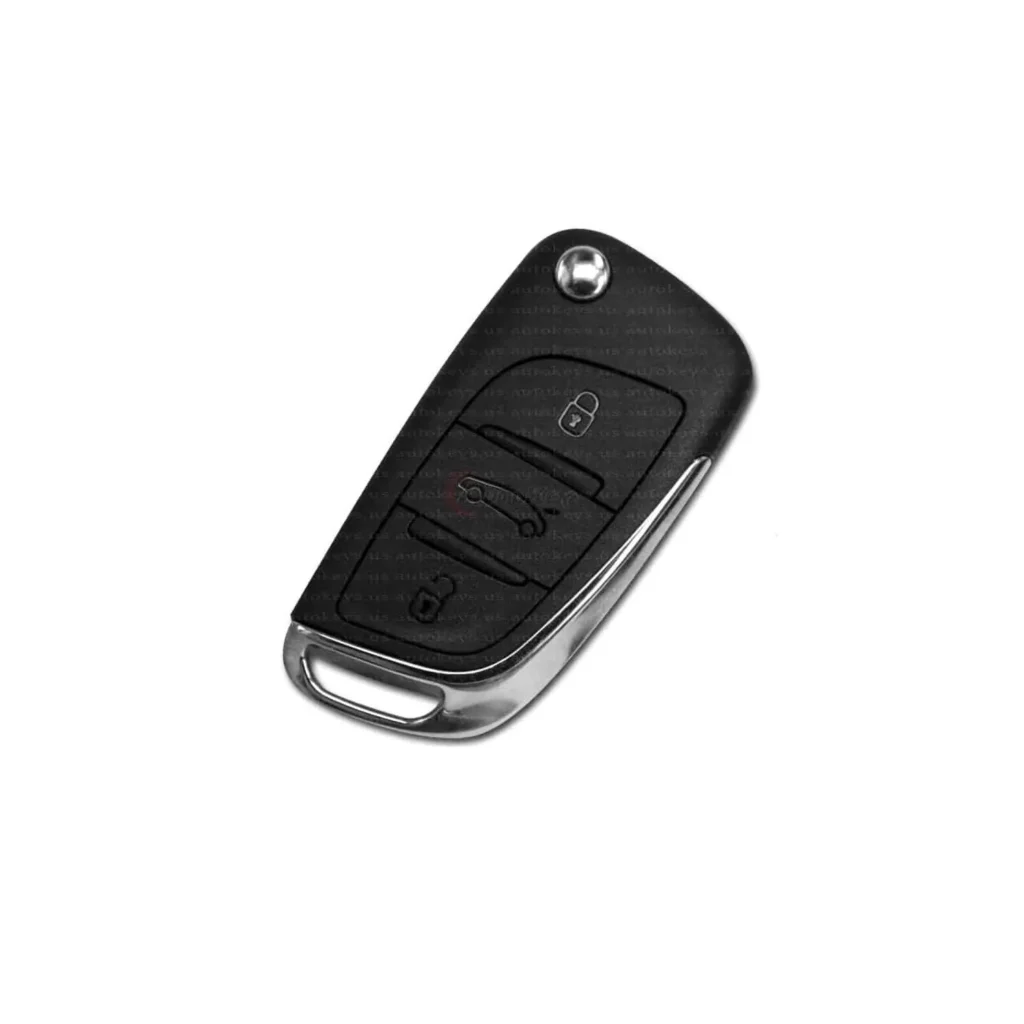 Citroen C4, DS3, DS4 / Peugeot 301 - ključ skakavac 3 tastera PCF7941 433 MHz OEM