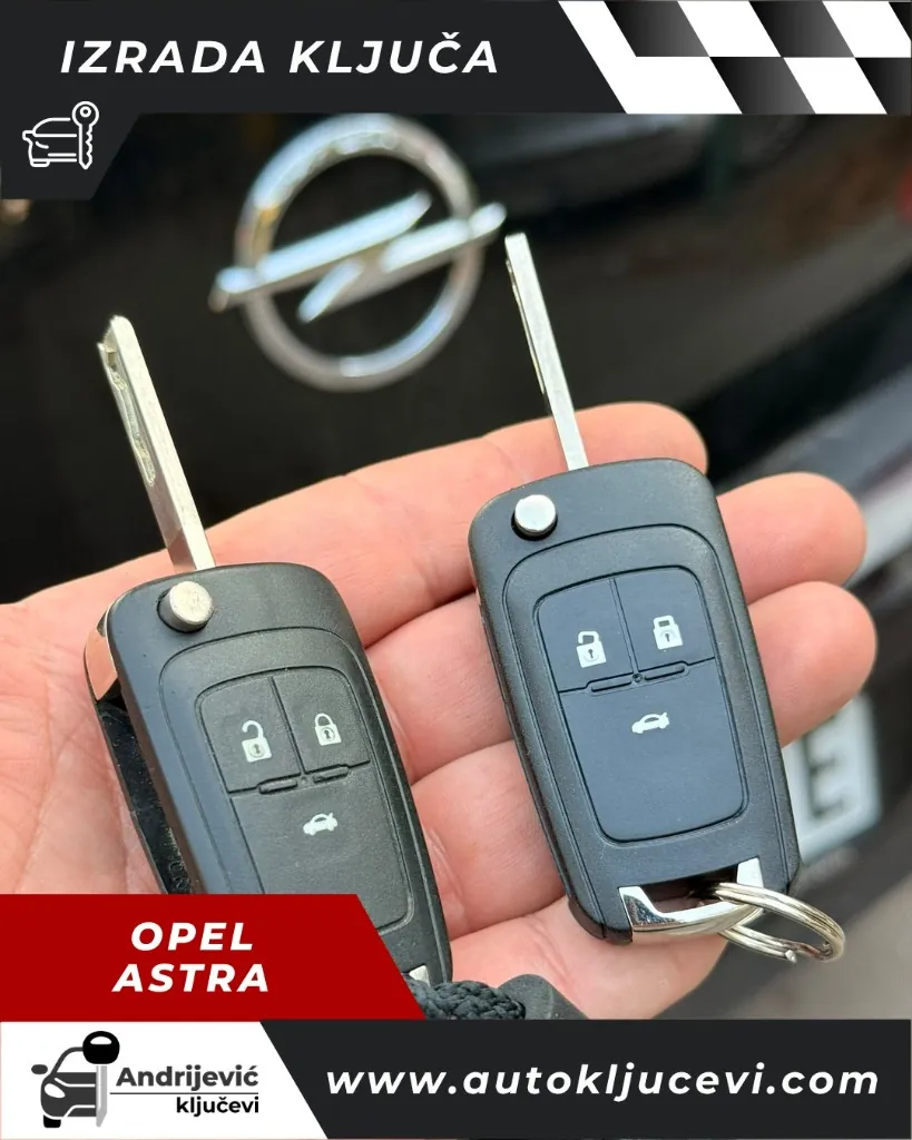 Opel Astra J - izrada rezervnog ključa - fotografija 8