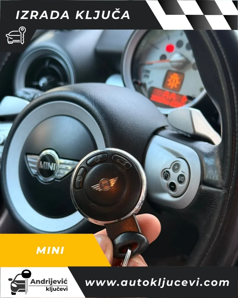 Mini R56 - popravka daljinskog ključa - fotografija 4